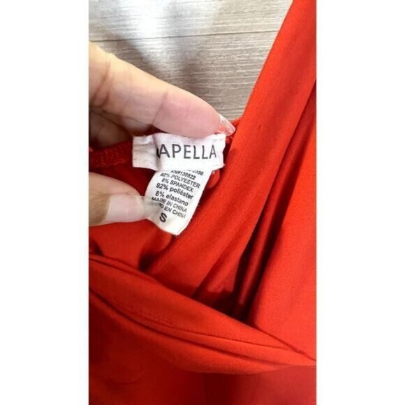 Capella‎ Women’s Sexy Deep V Neck Spaghetti Strap Surplice Jumpsuit Romper - Picture 5 of 5